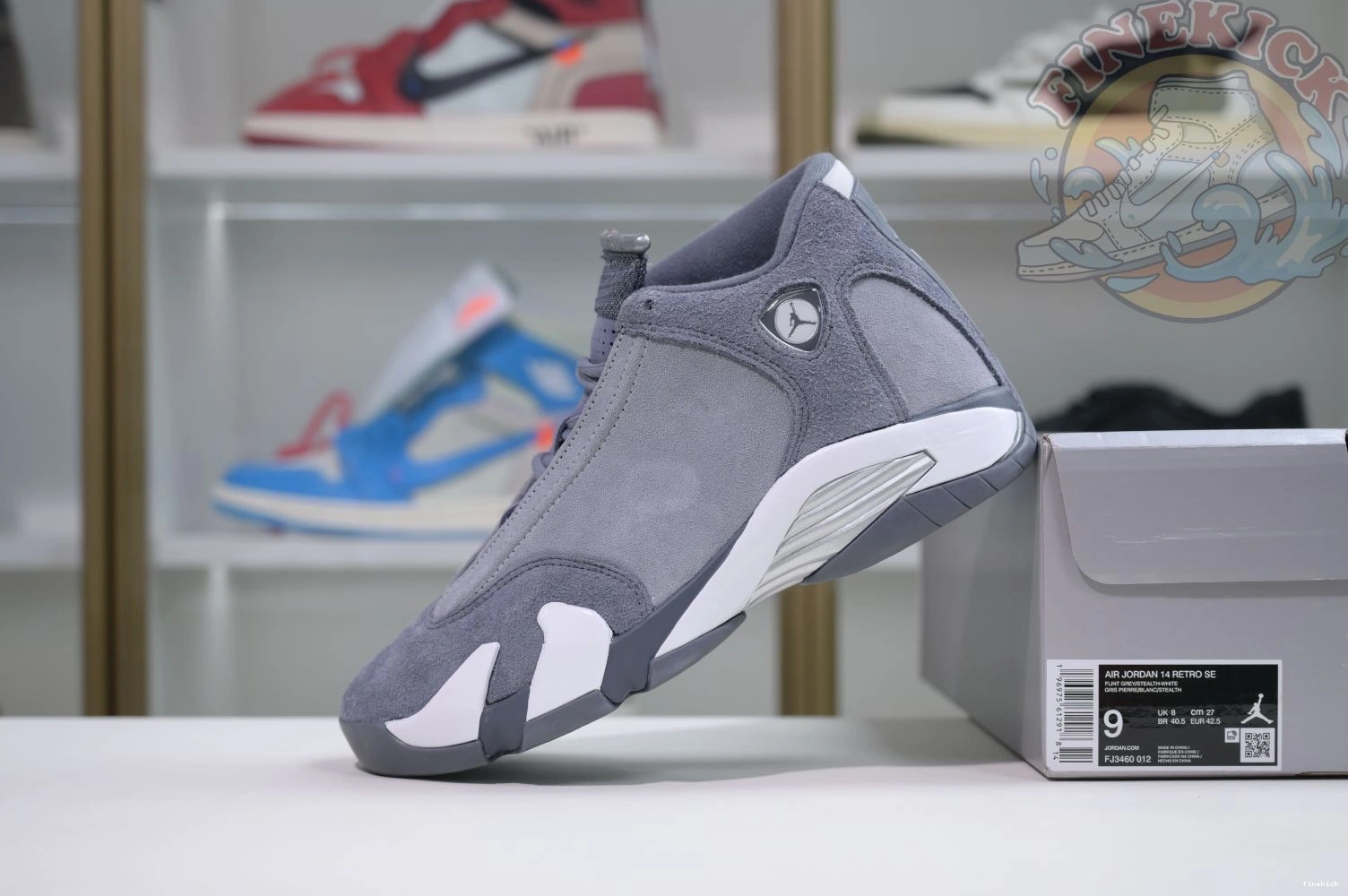 Air 14 Jordan Grey
